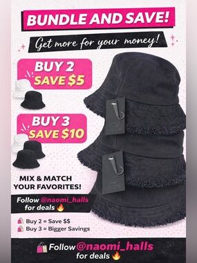 🧢Unisex David & Young Bucket Hats Sale🔥